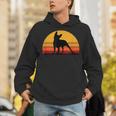 Boston Terrier Bostie Sunset Retro Dog Pet Mom Dad Unisex Hoodie, Boston Terrier Mom Hoodies, Boston Terrier Dad Hoodies, funny gift