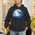 Boston Terrier Dog Moon Dog Mom Dad Women Men Dog Lovers Unisex Hoodie, Boston Terrier Mom Hoodies, Boston Terrier Dad Hoodies, funny gift