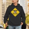 Caution Sign Boston Terrier Dog Bostie Puppy Unisex Hoodie, funny gift