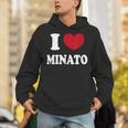 I Love Minato ミナトが大好きです パーカー
