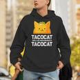 Tacocatpelled Backwards Is Tacocat ファニータコスキャットギフト パーカー