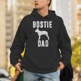 Vintage Boston Terrier Dad Dog Daddy Bostie Father Unisex Hoodie, Boston Terrier Dad Hoodies, funny gift