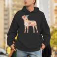 Vintage Floral Boston Terrier For Dog Lover Unisex Hoodie, funny gift
