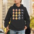 イースター数学教師、数学的数字パズル、イースターエッグ パーカー
