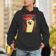 トイプードル 面白いtシャツ 犬 ムンクの叫び かわいい メンズ 子供 おもしろ 服 グッズ ネタ わんこ パーカー