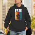 パレスチナ人のためのフリーパレスチナのレトロなビンテージデザイン 長袖tシャツ パーカー