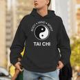 太極拳の心と体の健康のための陰陽師 長袖tシャツ パーカー