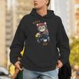 猫 バイク オートバイ おもしろ ねこ ライダース バイカー 面白い ネコ 長袖tシャツ パーカー