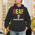 補聴器 耳障がいサポート 聴覚障害者への意識 長袖tシャツ パーカー