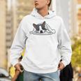 Boston Terrier Dog Official Sleeping Men Women Girls Kids Unisex Hoodie, funny gift