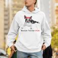 Boston Terrier Mom Bandana Boston Terrier Dog Unisex Hoodie, Boston Terrier Mom Hoodies, funny gift