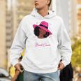 Breast Cancer Awareness African American Afro Women Hoodie