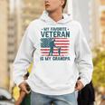 My Favorite Veteran Is My Grandpa Veterans Day Military Papa Hoodie