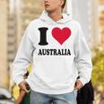 I Love Australia パーカー