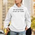 My Boyfriend Is Out Of Town パーカー