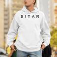 Sitar Players Contemporary Font Sitarists Modern Font Tank Top Unisex Hoodie