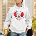 Valentine's Day Boston Terrier Dog Unisex Hoodie, funny gift