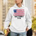 Victory 1776 愛国的 ベッツィー・ロス アメリカ国旗 星13個 パーカー