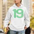 ナンバー19シャツ レトロユニフォーム ヨーロッパスタイル バックプリントジャージ パーカー