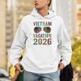 レトロ ベトナム バケーション 2026 旅行 ビーチ 旅行 マッチング パーカー