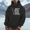 Best Dog Dad Ever Boston Terrier Dog Lover For Dad Men Women Girls Kids Unisex Hoodie, novelty gifts, funny gifts
