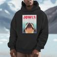 Boston Terriers Jowls Dog Mom Dog Dad Unisex Hoodie, novelty gifts, funny gifts