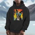 Dog Boston Terrier Hawaiian Unisex Hoodie, novelty gifts, funny gifts