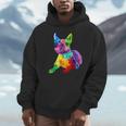 Dog Lover Boston Terrier Dog Colorful Boston Terrier Men Women Kids Unisex Hoodie, novelty gifts, funny gifts