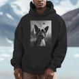 Dog Mom Dad Alien Selfie Boston Terrier UFO For Men Women Unisex Hoodie, novelty gifts, funny gifts