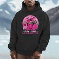 Ghost And Witch Boston Terrier Dog In October We Wear Pink Unisex Hoodie, novelty gifts, funny gifts