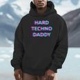 Hard Techno Daddy Edm Electro Music Festival Dad Father Rave パーカー