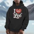 I Love My Lee 名前 Lee パーカー