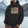 Patriotic Boston Terrier Dog Lover USA Flag 4th Of July For Men Women Kids Unisex Hoodie, novelty gifts, funny gifts