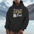 Proud Army Dad Military Dad With Dog Tag Us Flag Hoodie Proud Army Dad Military Dad With Dog Tag Us Flag Hoodie