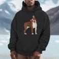 Red Boston Terrier Dog Unisex Hoodie, novelty gifts, funny gifts