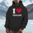 Red Heart I Love Thailand パーカー