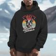 Retro Life Is Better With Boston Terrier Mom Dog Lover Unisex Hoodie, novelty gifts, funny gifts