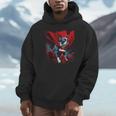 Super Power Superhero Boston Terrier Dog For Men Women Kids Unisex Hoodie, novelty gifts, funny gifts