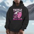 Tackle Breast Cancer Awareness Fighting American Football Hoodie