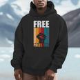 パレスチナ人のためのフリーパレスチナのレトロなビンテージデザイン 長袖tシャツ パーカー