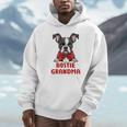 Boston Terrier Grandma Dog Lovers Puppy Bostie Owner Unisex Hoodie, novelty gifts, funny gifts