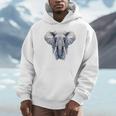 Elephant Artwork Animal Motif Art Animal Elephant Unisex Hoodie