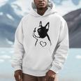 I Love My Boston Terrier Dog With Heart Unisex Hoodie, novelty gifts, funny gifts