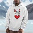 Valentine's Day Boston Terrier Dog Vector Unisex Hoodie, novelty gifts, funny gifts