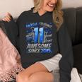 11 Year Old For Boys 11Th Birthday Boy 11 Year Old Boy Hoodie
