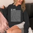 314 円周率の日 数学 非合理数 円周率 長袖tシャツ パーカー