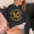 50歳の誕生日パーティー記念tシャツ、ハーフセンチュリークラブ パーカー