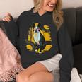 Boston Terrier s Mid-Century Modern Art s Street Grunge Unisex Hoodie, funny design