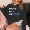 Champion Mindset Losing Isn’T An Option Motivationalta 長袖tシャツ パーカー