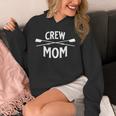 Crew Rowing Mom Team Mama Sculling Crossed Oars Unisex Hoodie